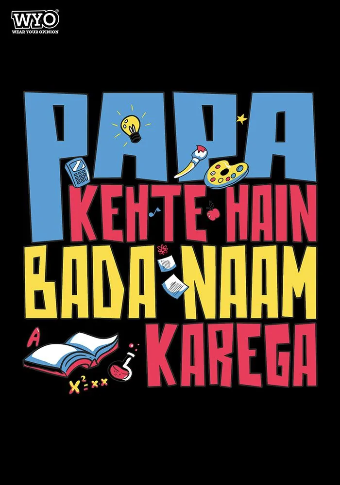 Papa Kehte Hain Kids T-Shirt