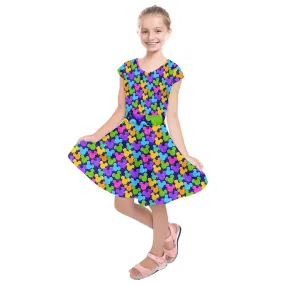 Park Balloons Kids' Short Sleeve Dress