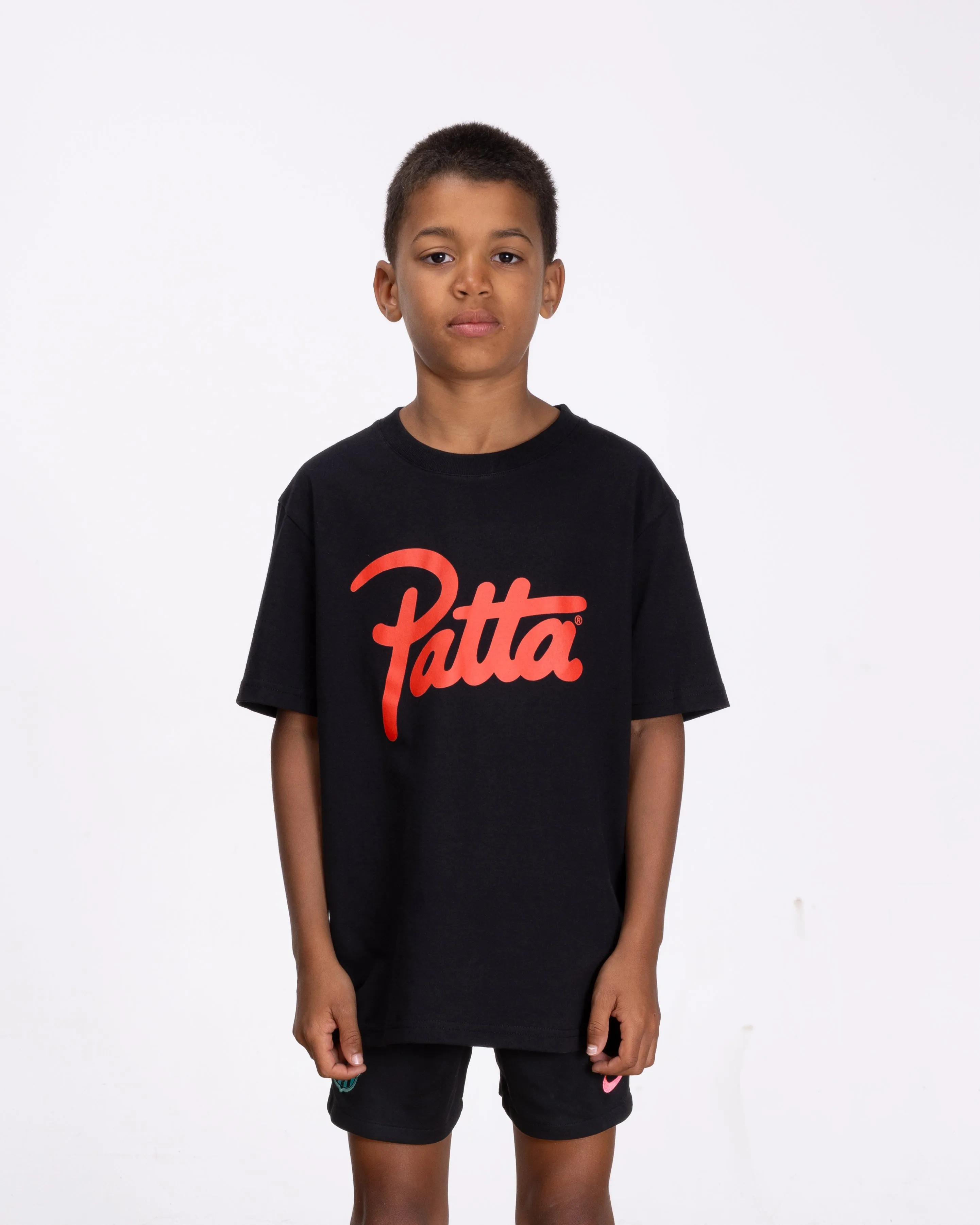 Patta Script Logo Kids T-Shirt