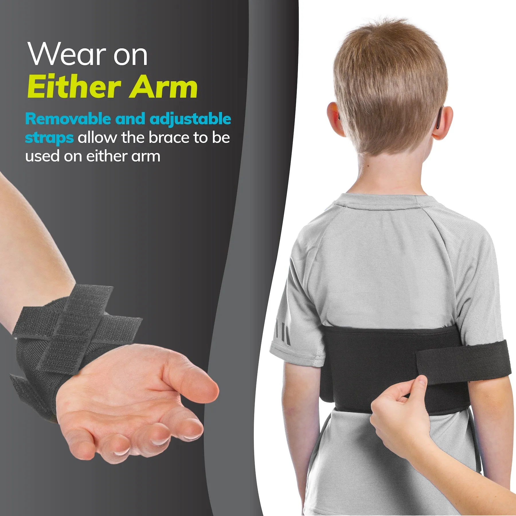 Pediatric Shoulder Immobilizer Arm Sling for Kids and Children