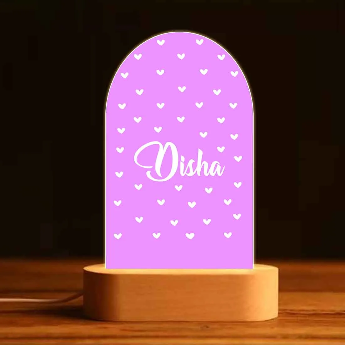 Personalized Custom LED Lamp Kids Room Night LED Light - Add Name