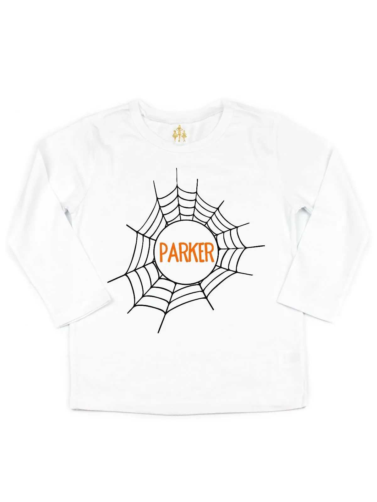 Personalized Kids Spiderweb T-Shirt