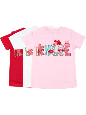 Personalized Kids Valentine's Day Shirt