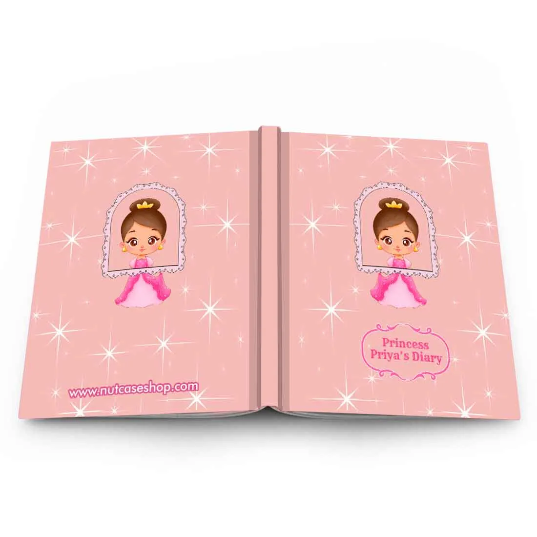 Personalized Name on Diary for Kids - Cute Printed Small Diaries