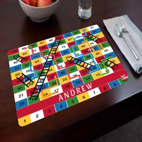 Personalized Tablemat Return Gifts for Birthday Kids - Snake and Ladder