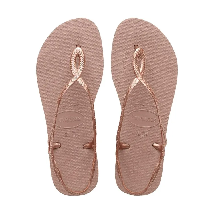 Pink Havaianas Kids Luna Fc Sandals