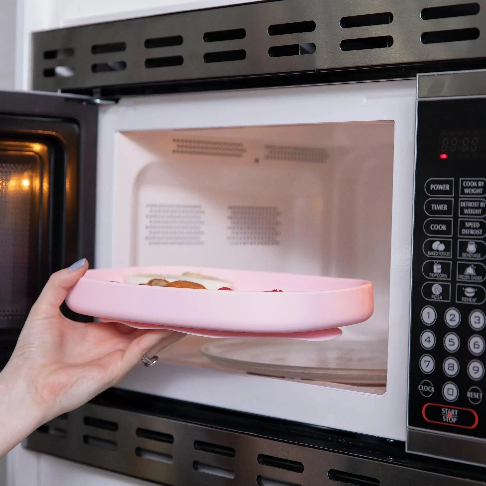 Pink Silicone Tray