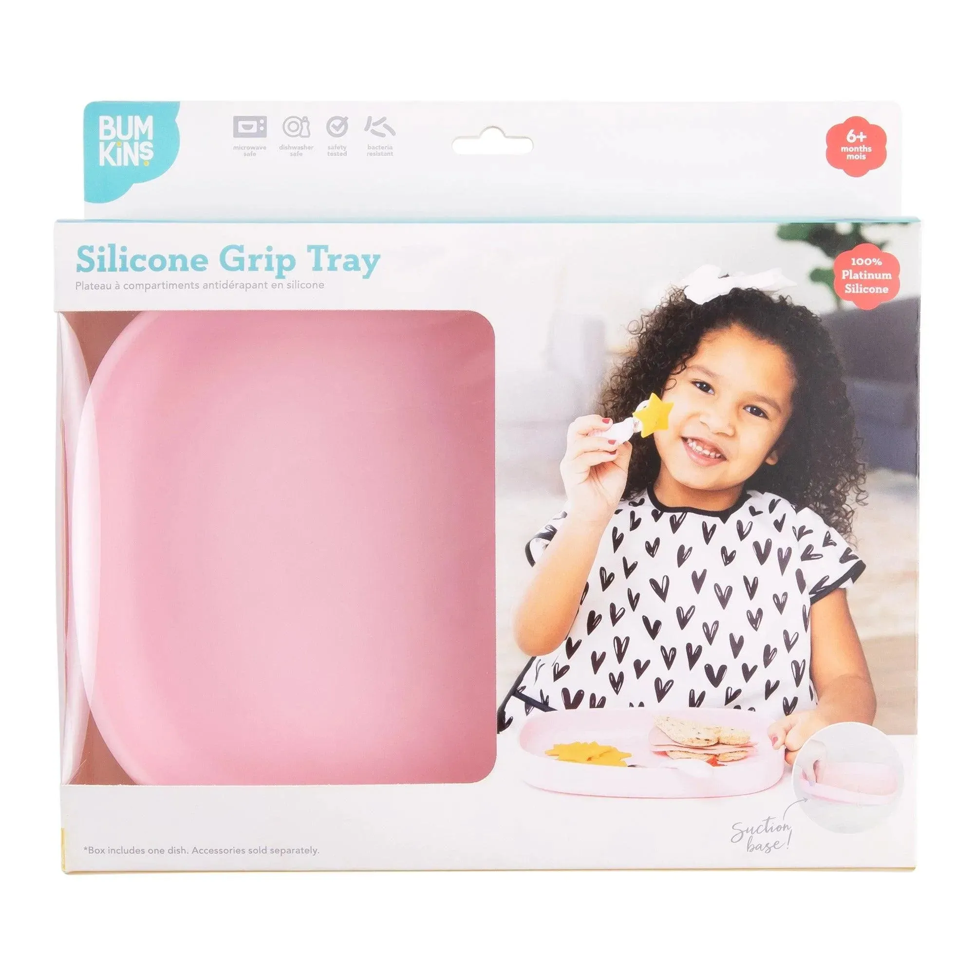 Pink Silicone Tray