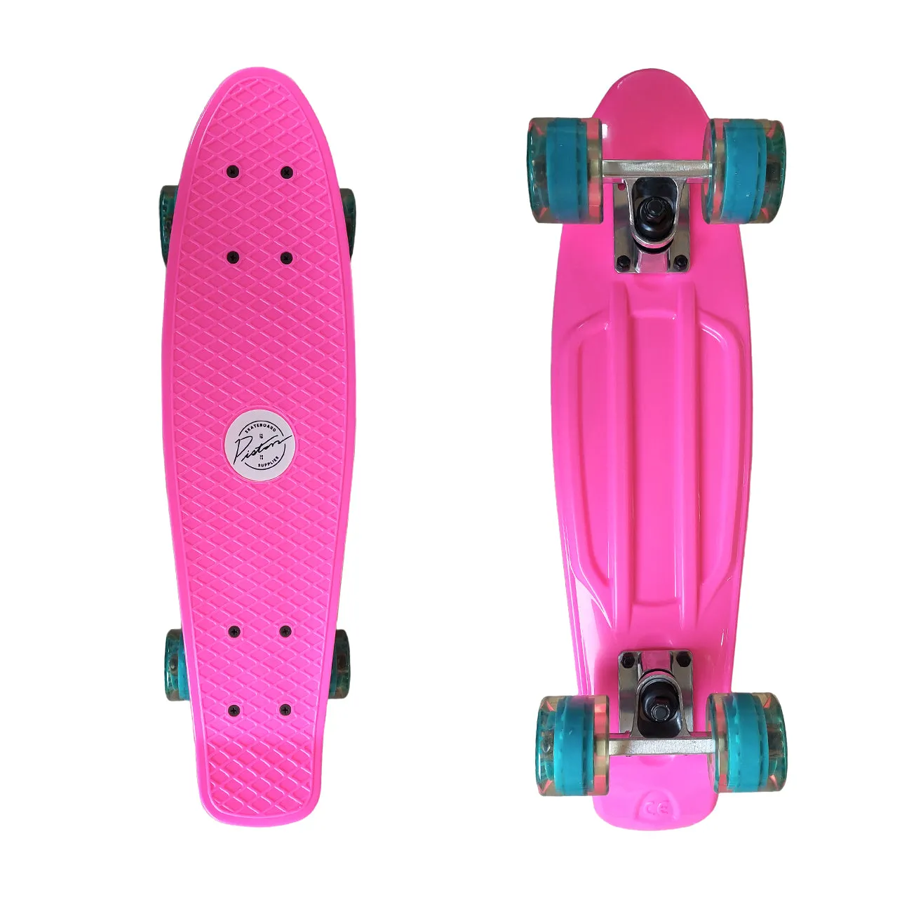 Piston plastic Skateboards for Kids 22 inches- Solid Colour