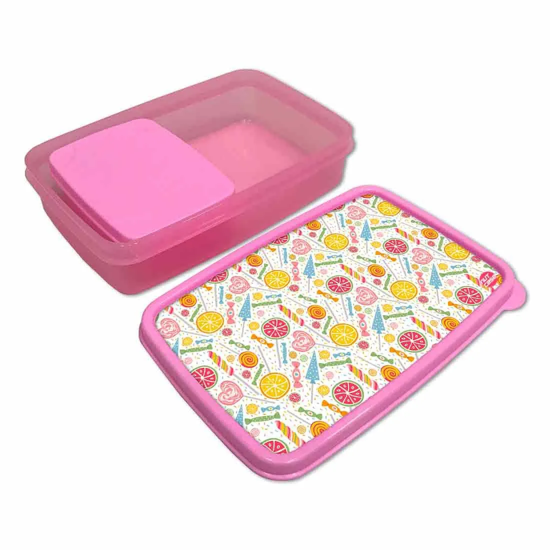 Plastic Best Snacks Biscuit Box for Kids School Lunch Box - Candy