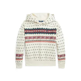 Polo Ralph Lauren Kids Fair Isle Fleece Hoodie (Big Kids)