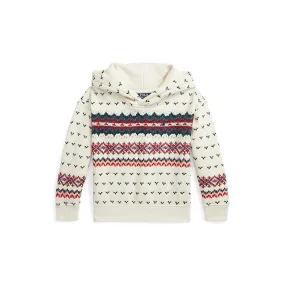 Polo Ralph Lauren Kids Fair Isle Fleece Hoodie (Toddler/Little Kids)