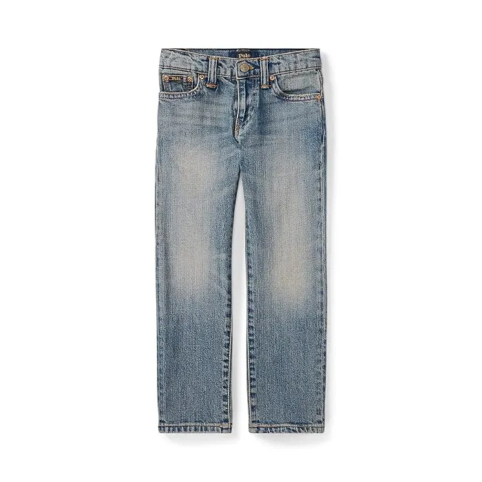 Polo Ralph Lauren Kids Hampton Straight Stretch Jeans (Little Kids)