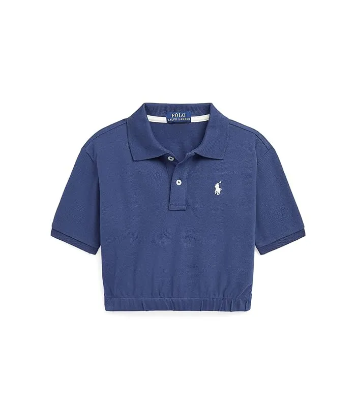 Polo Ralph Lauren Kids Stretch Mesh Boxy Polo Shirt (Toddler/Little Kids)