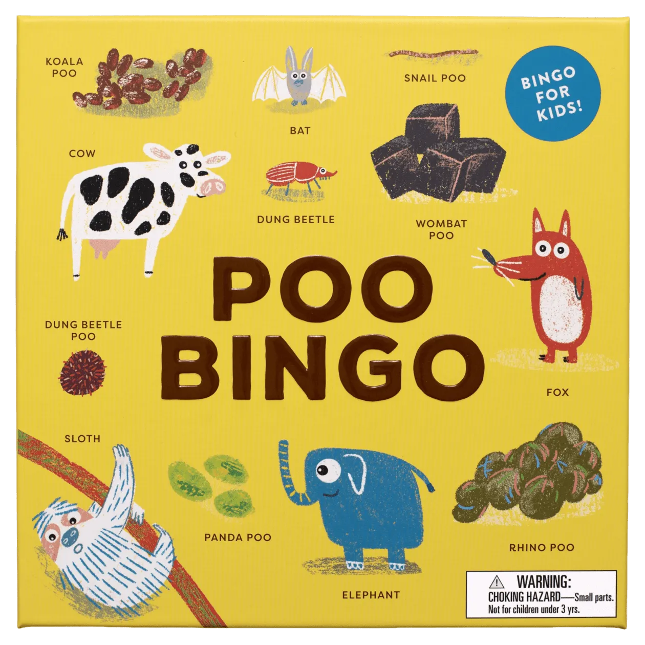 Poo Bingo for Kids