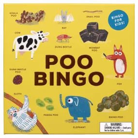 Poo Bingo for Kids