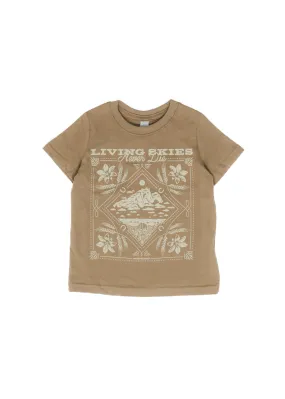 Prairie Dreamscape Tee | Tumbleweed | Kids