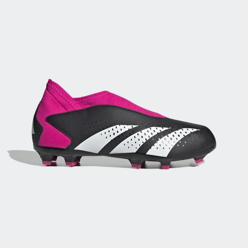 PREDATOR ACCURACY.3 LACELESS FIRM GROUND KIDS CLEATS