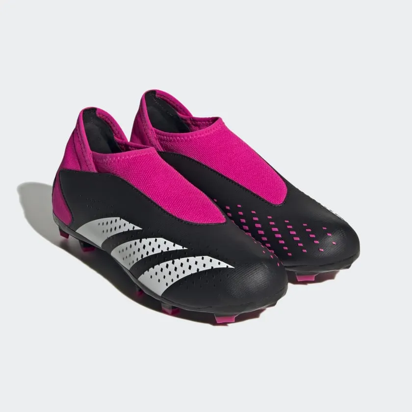 PREDATOR ACCURACY.3 LACELESS FIRM GROUND KIDS CLEATS