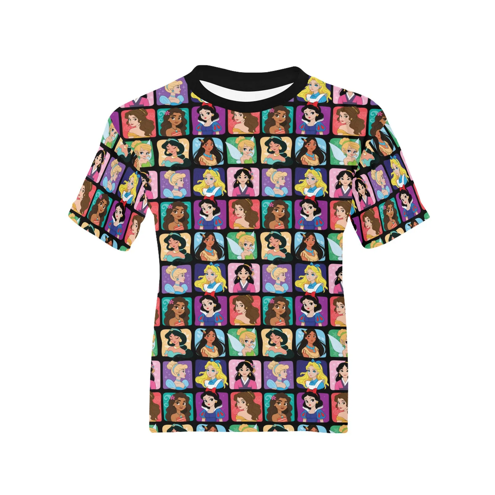 Princess Portraits Kids' T-shirt