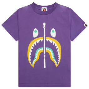 Purple Shark T-Shirt for Kids