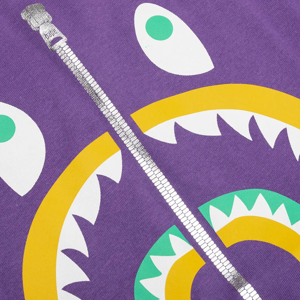 Purple Shark T-Shirt for Kids