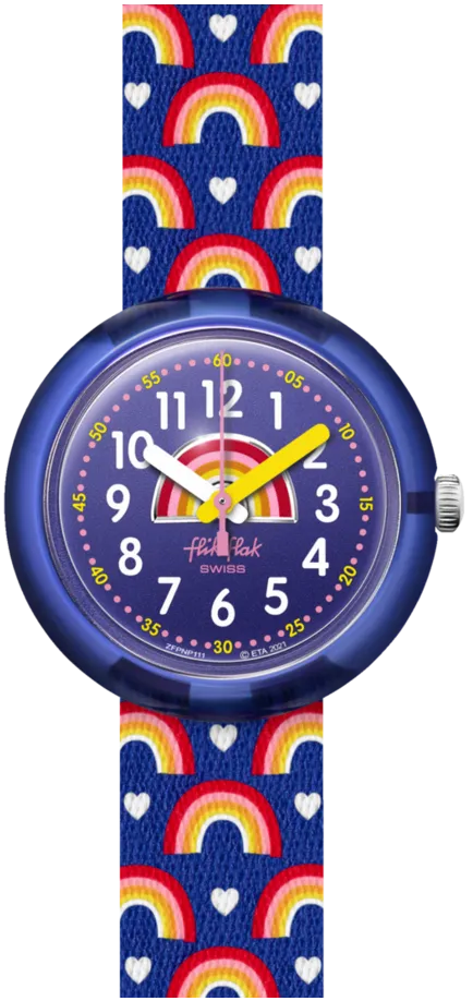 Colorful Rainbow Kids Watch by Flik Flak