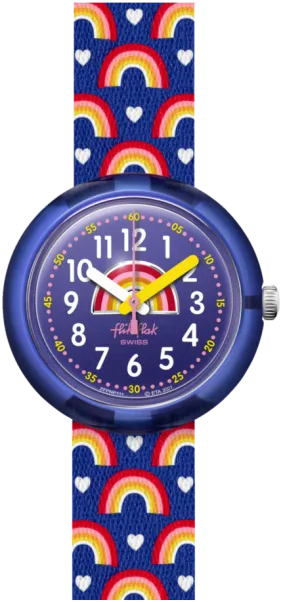 Colorful Rainbow Kids Watch by Flik Flak