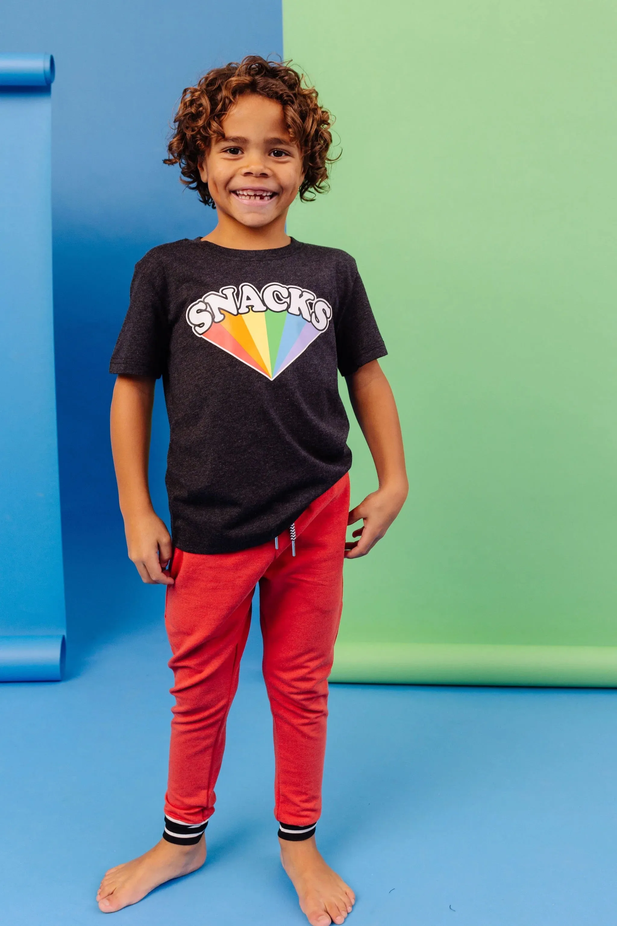 SNACKS Rainbow T-Shirt