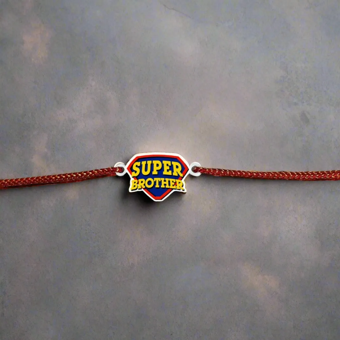 Raksha Bandhan Rakhi for Brother Designer Kids Rakhi - Super Brother