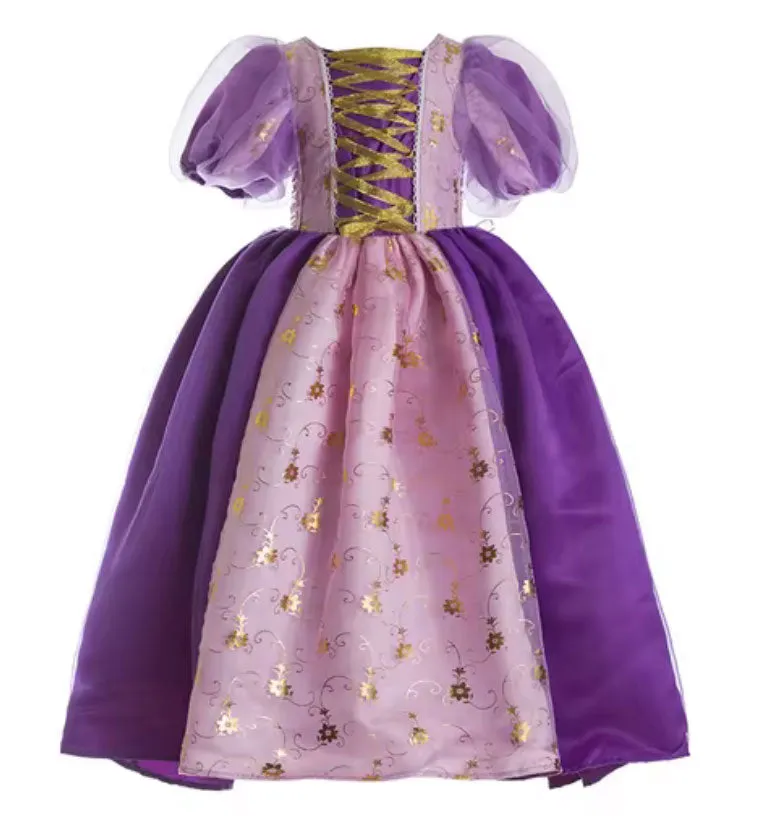 Rapunzel Kids Tutu Fluffy Dress