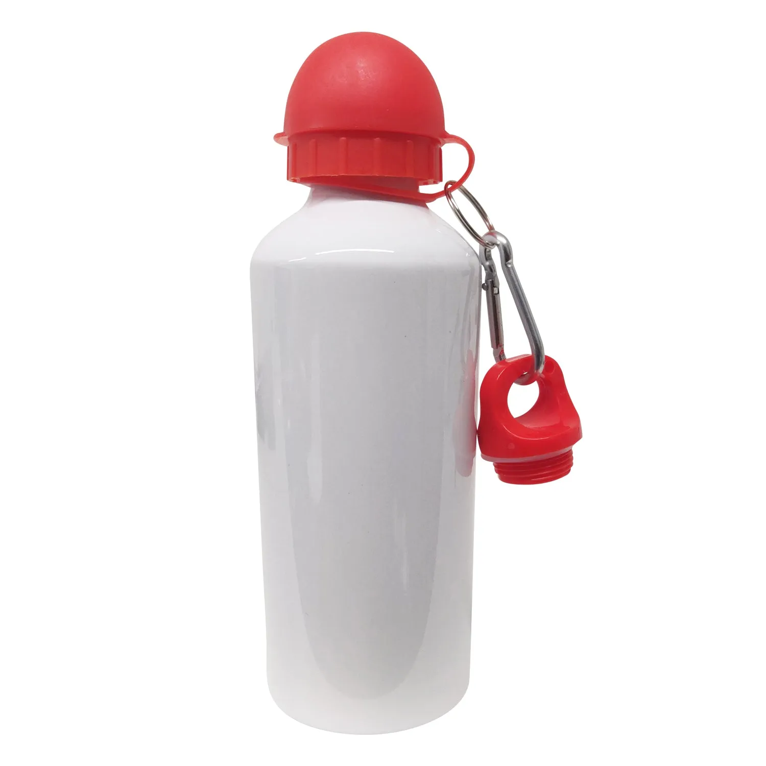 Personalised Red Kids Photo Water Bottle