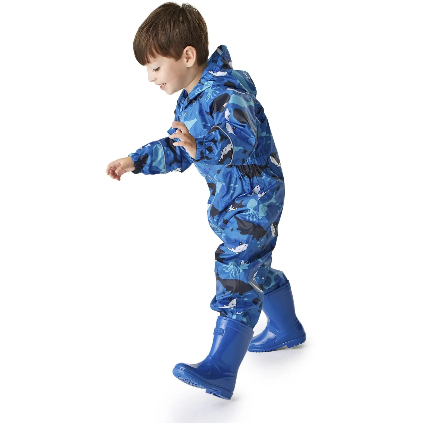 Regatta Kids Pobble Waterproof Puddle Suit