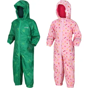 Regatta Kids Pobble Waterproof Puddle Suit