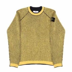 Kids Blu Giallo PULL REVERSIBILE IN LANA A COSTE