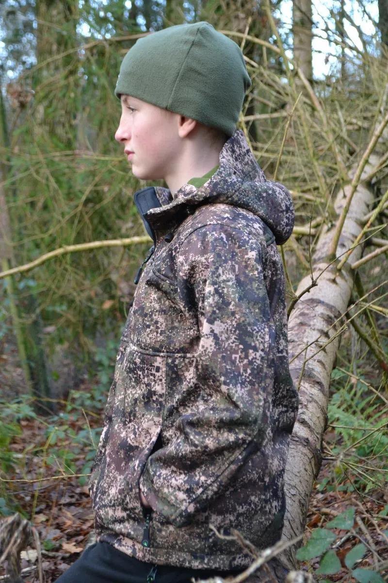 Ridgeline Kids Ascent Softshell Jacket DIRT CAMO