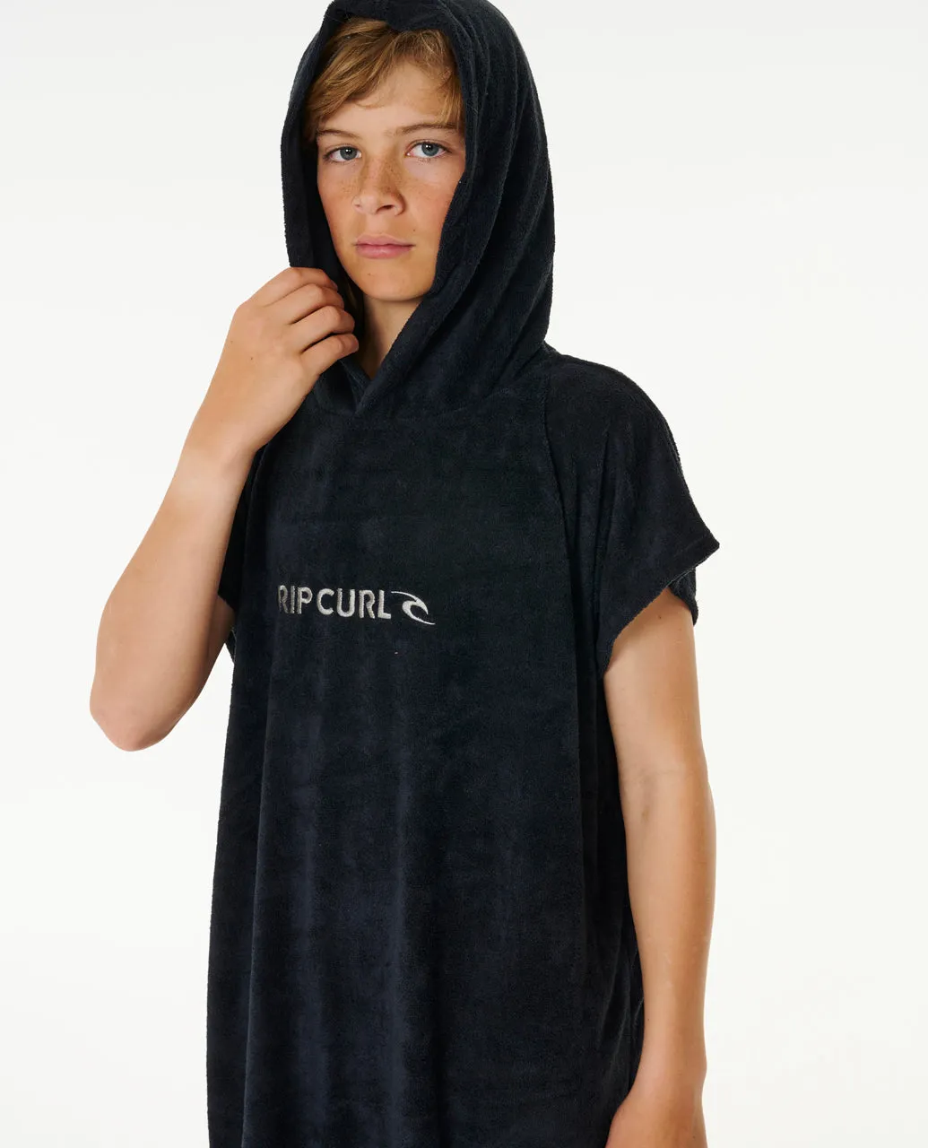 Rip Curl Kids Brand Hooded Beach Towel Poncho