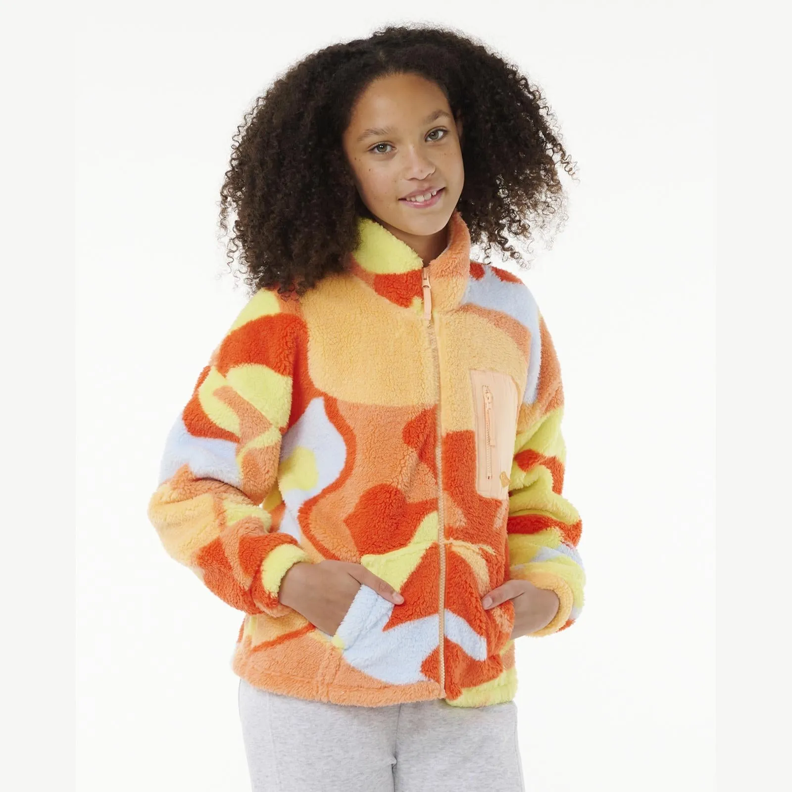 Rip Curl Kids High Tide Full Zip Polar Fleece