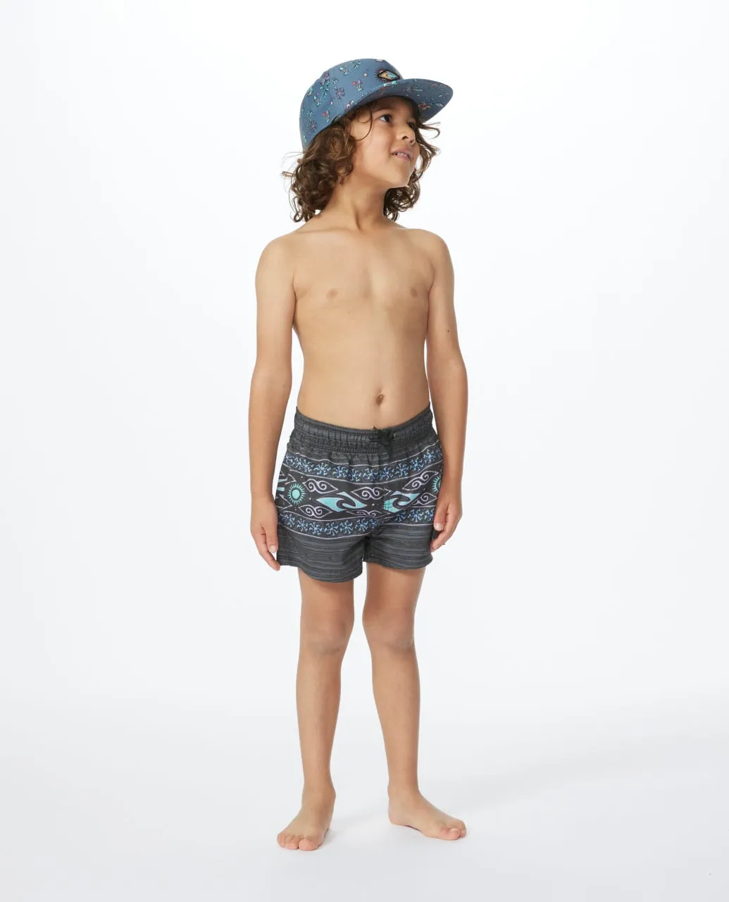 Rip Curl Kids Mystic Waves Mesh Volley Swim Shorts