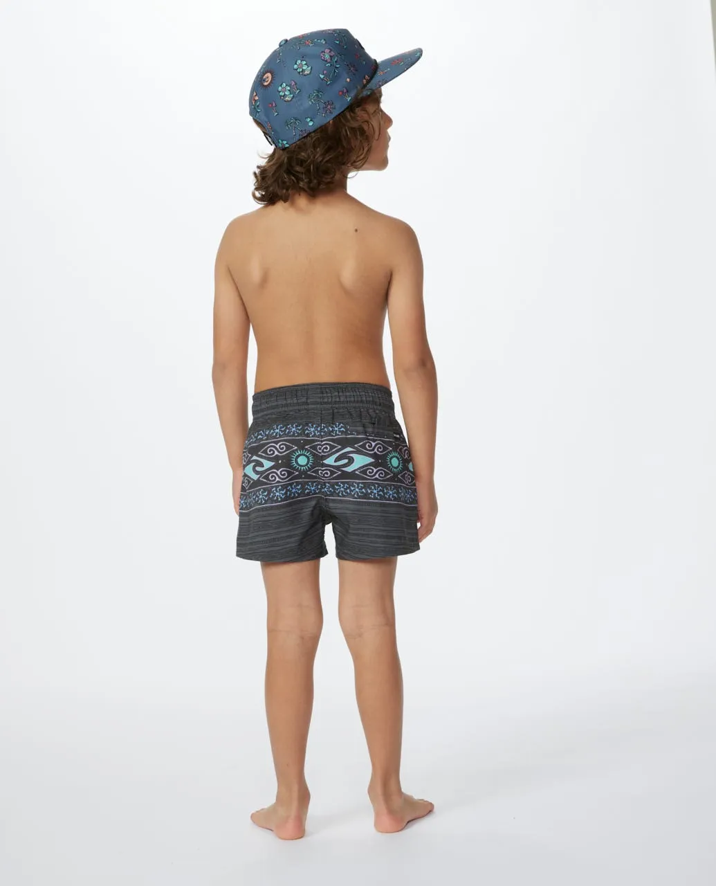 Rip Curl Kids Mystic Waves Mesh Volley Swim Shorts