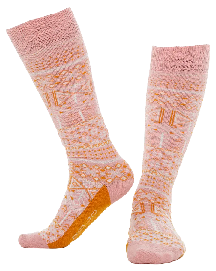 Rojo Nortek Kids' Sock Orchid Pink 2023 | Socks Kids | Snow Skiers Warehouse