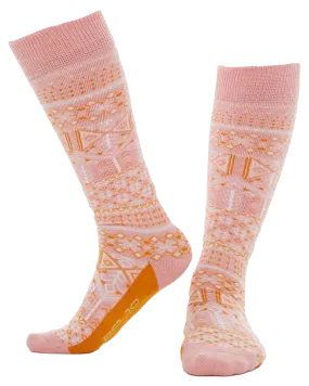 Rojo Nortek Kids' Sock Orchid Pink 2023 | Socks Kids | Snow Skiers Warehouse