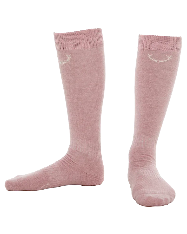 Rojo Thin Lizzy Kids' Sock Dusk Pink 2023 | Socks Kids | Snow Skiers Warehouse