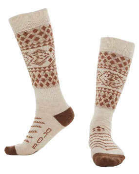 Rojo Tully Kids' Sock Oatmeal 2023 | Socks Kids | Snow Skiers Warehouse