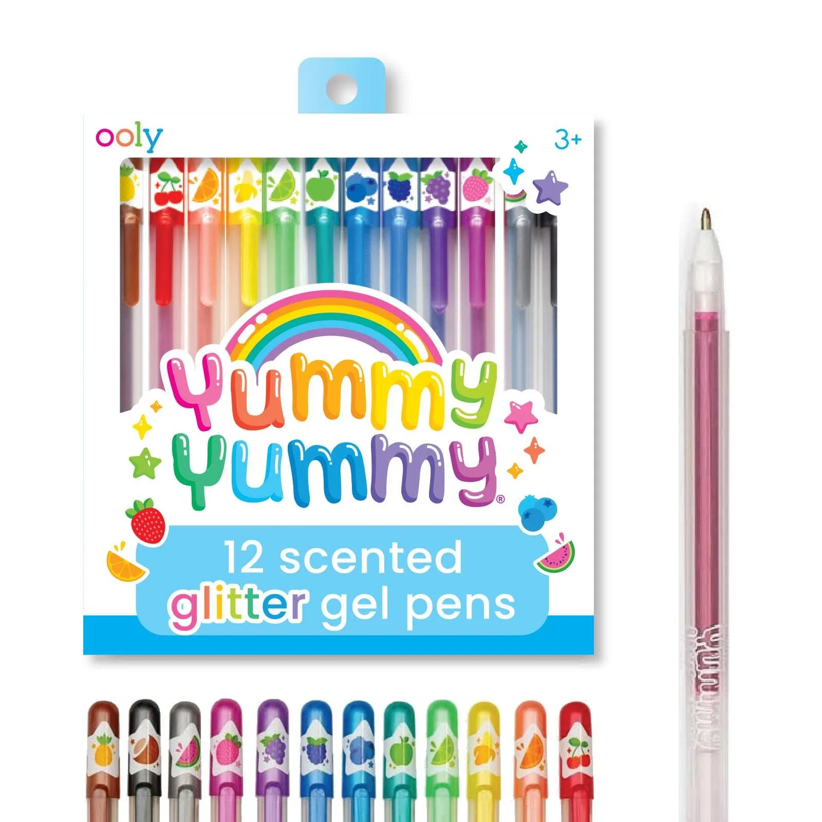 Fruity Scented Glitter Gel Pens by OOLY