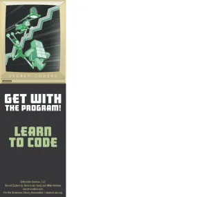 Secret Coders Bookmark