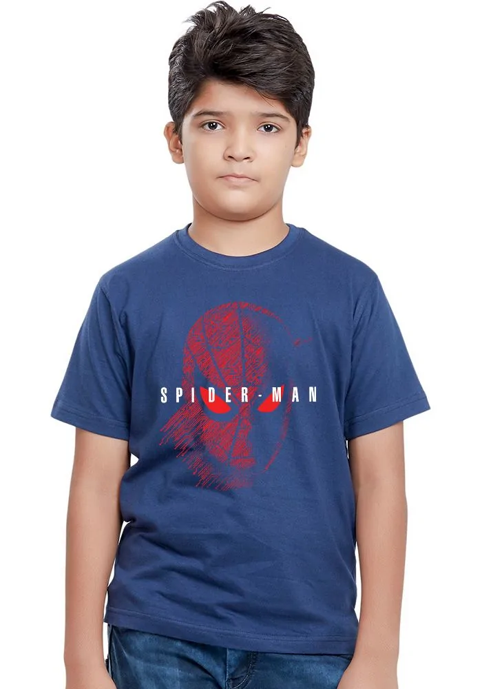 Shadows Spiderman Sr Kids T-Shirt