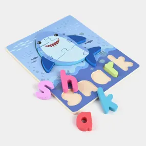 Wooden Shark Puzzle