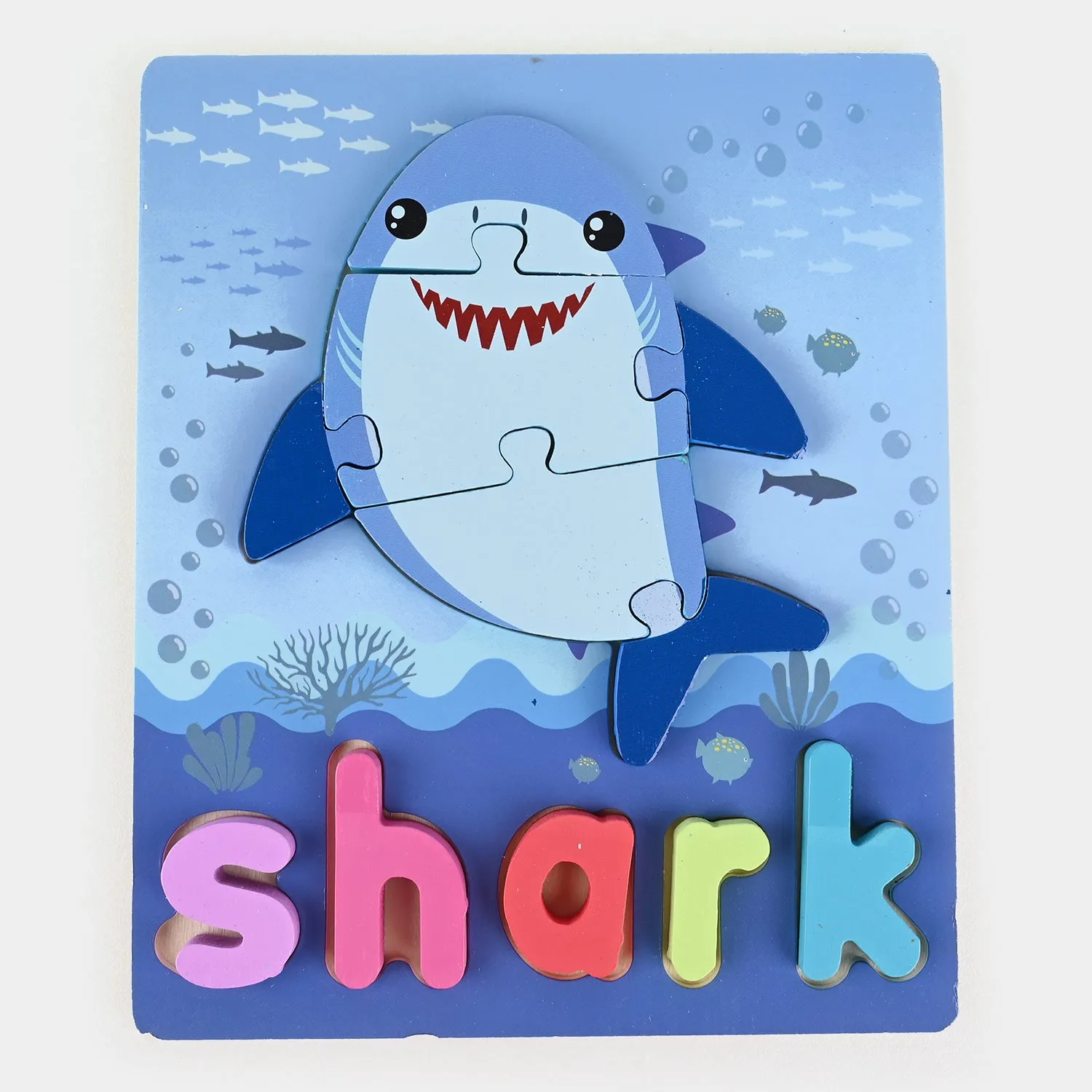 Wooden Shark Puzzle