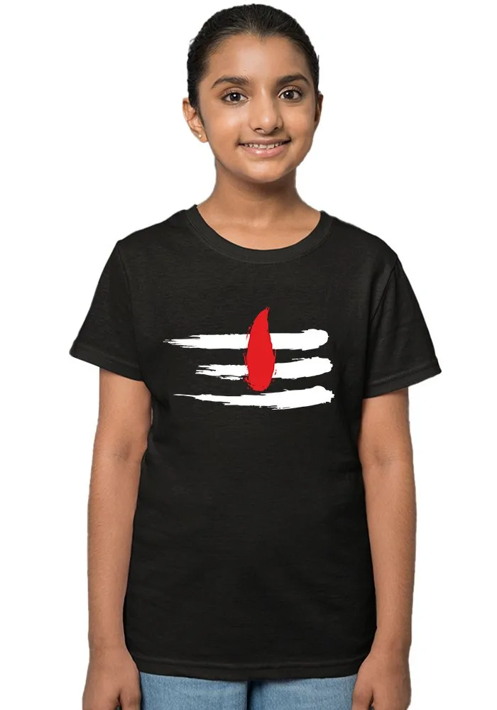 Shiva Tilak Sr Kids T-Shirt